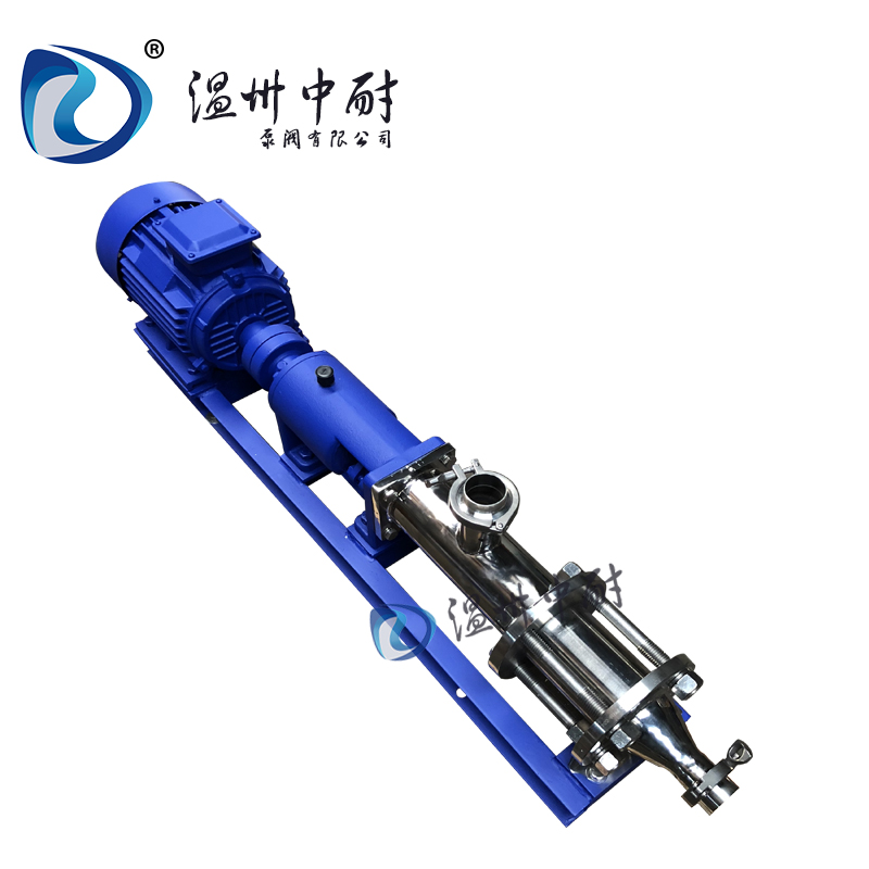 食品衛生級不銹鋼螺桿泵FG螺桿泵系列